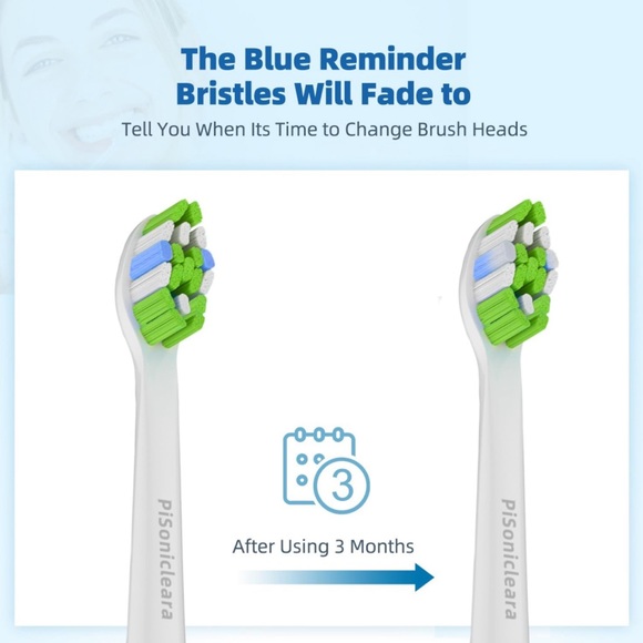 NIB, Replacement Toothbrush Heads (10pk) - Compatible with Philips Sonicare - Picture 2 of 5